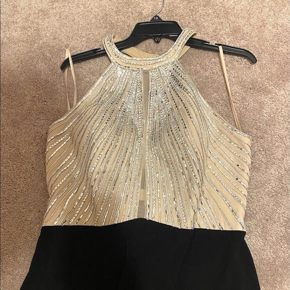 EMBELLISHED FLOOR LENGTH GOWN - Picture 2 of 3